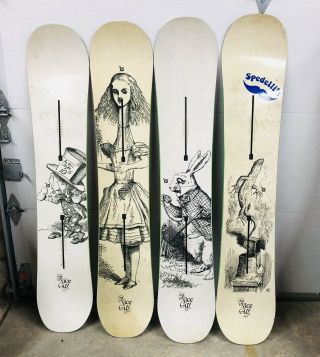 Complete SET OF 4 BURTON MR GUY SNOWBOARDS rare Limited Edition Camber Love 2