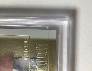 2000 UD Gold Reserve 215 Tom Brady Rookie Card BGS 9.  5 GEM Rare 884/2500 5
