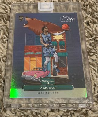 2019 - 20 Panini One And One Downtown Ssp 16 Ja Morant Memphis Grizzlies Read