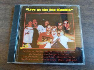 Psychobilly Rockabilly Cd Va Live At The Big Rumble Cd,  Ultra Rare 1991 Import