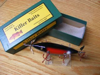 Killer Baits Rusty Jessee Heddon Little Sac Style Glasseye 150 Redwing Blackbird