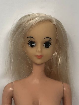 Vintage 1975 Mattel Sweet Sixteen 16 Barbie Doll Eli Anime Face Nude Korea