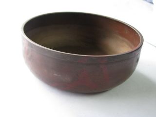 Vintage Japanese Tea Ceremony / Kensui (slop Basin) / Copper / Antique /