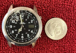 Vintage Dakota National Geographic Atomic Time Tachymeter Wrist Watch