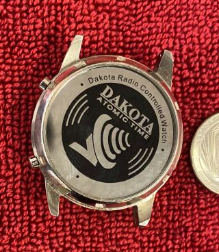 Vintage Dakota National Geographic Atomic Time Tachymeter Wrist Watch 2
