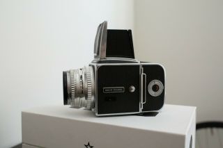 EXC,  Hasselblad 500 CM w/ 80mm Zeiss Silver Rare Lens - Medium Format Film SLR 6