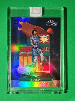 2019 - 20 Panini One And One Downtown Ssp 16 Ja Morant Memphis Grizzlies R6220j