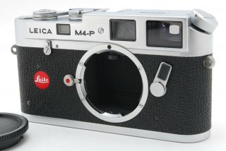 [ab Exc,  ] Leica M4 - P " Rare Chorme " 35mm Rangefinder Film Camera From Japan 6566