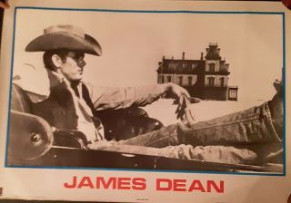 Vintage 1987 James Dean Poster