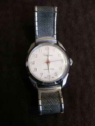 Vintage Ingraham Shockprotected Wrist Watch - Mens / Made In Japan
