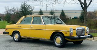 1975 Mercedes - Benz 200 - Series " Rare To Find " 240 Diesel 45k Miles
