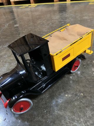 1920’s Buddy L Ice Delivery Truck - Restored,  Rare (yellow)