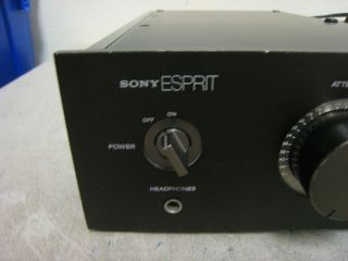 Rare Vintage Sony ESPRIT TA - E900 Stereo Preamplifier Preamp 3