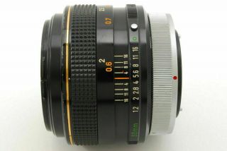 [SUPER RARE Exc,  ] Canon FD 55mm f/1.  2 AL S.  S.  C SSC Aspherical Lens JAPAN 825 6