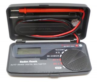Radioshack Pocket Digital Multimeter 22 - 179