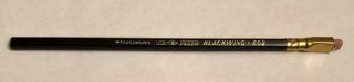 1 Vintage Eberhard Faber Blackwing 602 Pencil Unsharpened Usa Rare