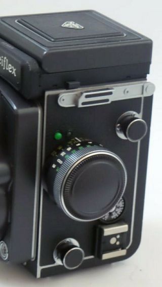 RARE Rollei Rolleiflex 2.  8 FX Medium Format TLR Film Camera 80mm f/2.  8 Lens 4
