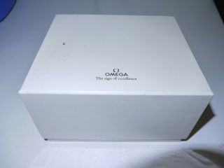 Vintage Omega Watch Box From 1990s Has Some Wear Comes With Outer Box 6