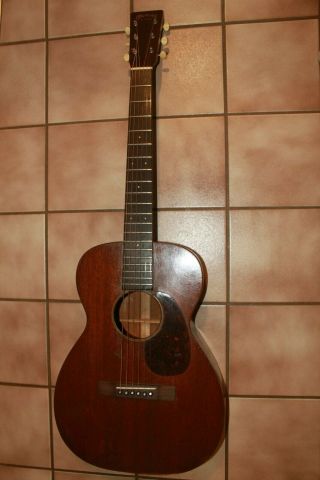 Rare 1938 Pre - War Martin O - 17 Acoustic Guitar In W/ Vintage Case