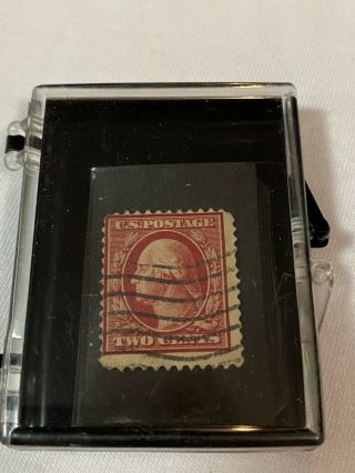 George Washington Two Cent Usps Stamp Rare Deep Red 2 Cents