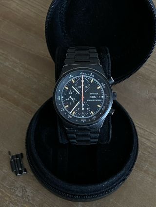 Orfina Porsche Design Vintage Chronograph Watch Valjoux 7750 RARE Spring Clasp 2