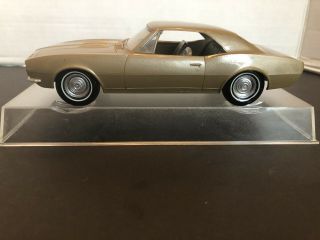 Vintage Plastic Model 1967 Camaro Ss,  Collectible Toy Car Rebuild Or Parts
