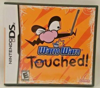 Warioware Touched Nintendo Ds 2005 Wario Like Rare Case And Game