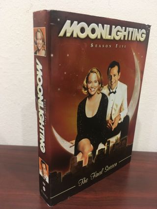 Rare Oop Moonlighting - Season 5 (dvd,  2007,  3 - Disc Set) - Final Season