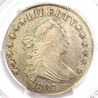 1807 Draped Bust Half Dollar 50c Coin O - 104 - Pcgs Au Details - Rare In Au