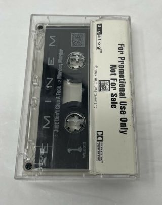 Eminem “Tracks From The Slim Shady EP” Cassette Promo Promotion Rare Grail 1997 3