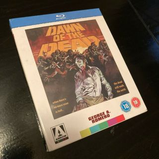 Dawn Of The Dead (1978) Arrow Video Limited Edition Oop Rare 3 Disc Uk Region B