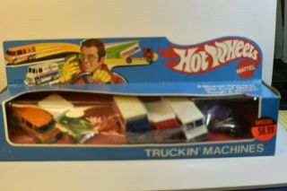 1976 100 Rare Hot Wheels Redline Truckin Machines 6 Peice Set Mib