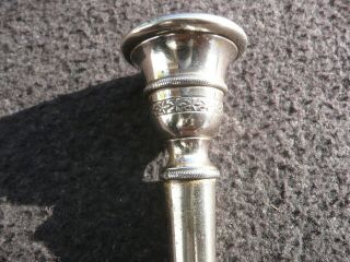 Rare Old French Alto Horn Mouthpiece Around 1900 - Floral Engraving