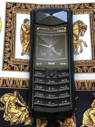 Vertu Ascent X Knurled Black Extremely Rare Complete Collector