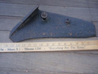 Antique Cast Iron Piece Of A Farming / Gardening Plow