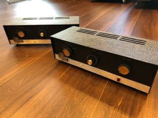 Vintage Mono Tube Pre Amplifier Pair Home Audio Music Rare