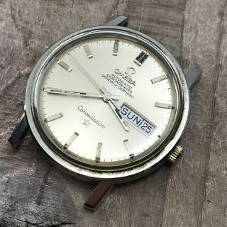 Rare Vintage 1960 ' s 18K White Gold OMEGA Constellation Chronometer Cal.  751 NR 6