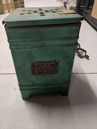 Antique Westinghouse Rectigon Battery Charger