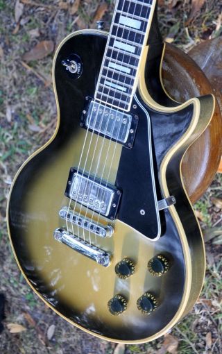 Rare 1979 Vintage Gibson Les Paul Custom Silverburst Minty Silver Burst 1970 
