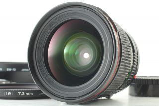Rare [top,  Hood] Canon Fd Nfd 24mm F1.  4l Mf Wide Angle Lens From Japan