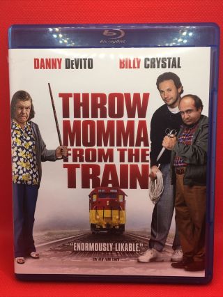 Throw Momma From The Train (blu - Ray Disc) Oop Rare Htf Out Of Print