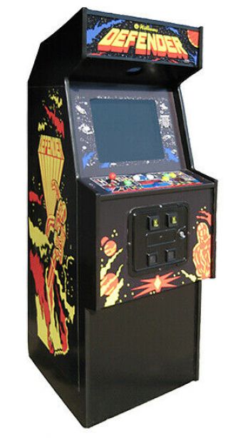 Defender Arcade Machine By Williams 1981  Rare