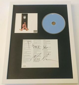 Mac Miller Rapper Signed Autograph Framed 5x7 Cut In 13x19 Display Jsa Loa Rare