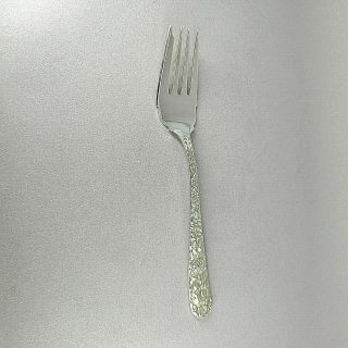Kirk Repousse Sterling Silver Salad/dessert Fork 6 1/4 Inches No Monogram