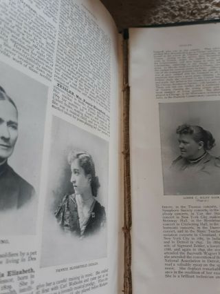 A Woman Of The Century by Willard,  Livermore 1893 antique leading American women 3