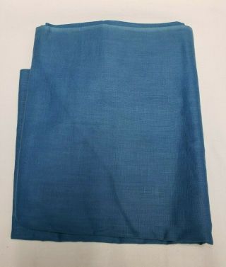 2 Yd Vintage Antique Cotton Quilt Fabric Solid 36 " Wd Blue 1930s Doll Sew Craft