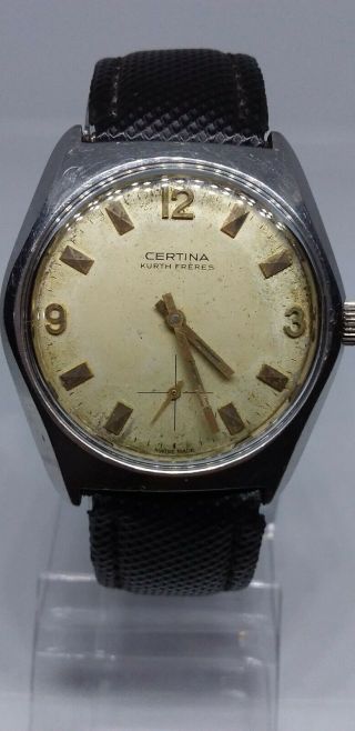Certina Kurth Freres Cal.  28 - 10 Rare Vintage Watch Swiss Made