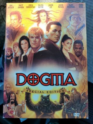 Dogma Dvd 2001 2 - Disc Set Special Edition Rare Oop Insert Slipcover Discs
