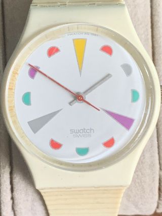 Swatch Watch Tutti Frutti 1987 Vintage 80 