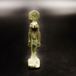 Rare Antique Ancient Egyptian Bronze Statue Figure.  God Anubis God Of Death